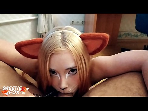 ❤️ Kitsune slikt lul en sperma in haar mond ❤  Sex at nl.shufflesex.ru ﹏